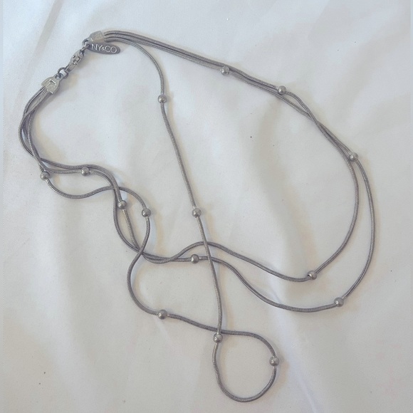 Vintage 90s NY&Co Silver Necklace - Picture 1 of 3